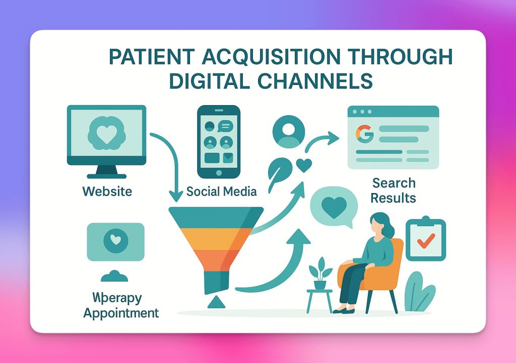 patient acquisition through digital channels
